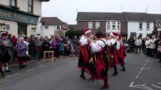 Sompting Village Morris Dancers 1st January 2011wmv [upl. by Assillem]