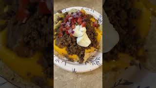 Quick and Easy Nacho Dinner dinner food family mom easyrecipe [upl. by Bergquist]