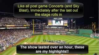 Styx Sky Blast at PNC Park August 11 2012 [upl. by Kellina464]