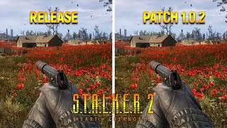 STALKER 2  Release Version vs Patch 102  RTX 4060  i5 8500  1080p [upl. by Nesila997]