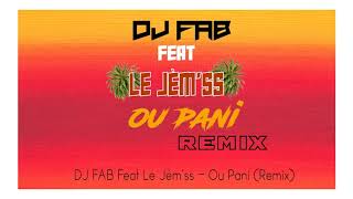 DJ FAB Feat Le Jèmss  Ou Pani Remix 2024 [upl. by Alpert]