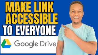 How To Make Google Drive Link Accessible To Everyone [upl. by Downall]