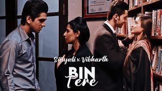 Sidyali x Vibharth  Bin Tere  Warrior High Fan Edit  VM [upl. by Hanikehs936]