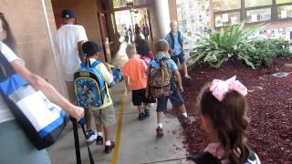 Siennas first day of Kindergarten Part 1 [upl. by Bishop]