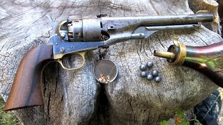 Loading the 1860 Army Revolver [upl. by Freeland]