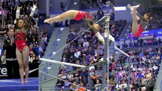 Tiana Sumanasekera Slow Motion Uneven Bars Core Hydration Classic 2024 [upl. by Neale324]