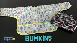 Sleeved Bib Cactus amp Nintendo Entertainment System from Bumkins [upl. by Garneau826]