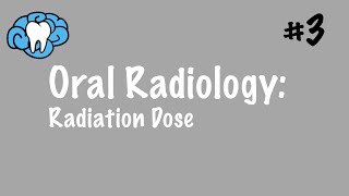 Oral Radiology  Radiation Dose  INBDE ADAT [upl. by Frost621]