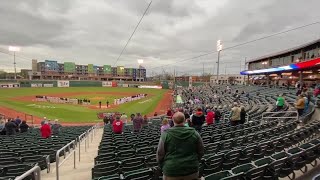 Lansing Lugnuts kick off their 25th season with fans in the stands [upl. by Sylvan]