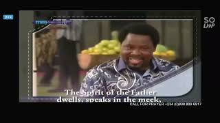 T B Joshua Dearth is a coma because Jesus died for us [upl. by Odrareg]