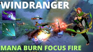 DOTA 2 WINDRANGER DIFFUSAL  FOCUS FIRE  LEARN HOW TO PLAY WINDRUNNER [upl. by Plafker956]