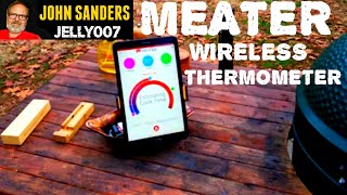 PRIME RIB amp Big Green Egg FLARE UP BURP amp how to use MEATER PLUS WIRELESS SMART THERMOMETER [upl. by Airbma]