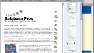 FileMaker Tutorial  081  Inserting a PDF [upl. by Arocat]