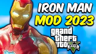 GTA 5 IRON MAN MOD IN 2023 [upl. by Livvie]