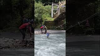 River Crossing Fun  Basic Mountaining Course BMC49  NIMAS  adventureawaits mountaining [upl. by Janelle]