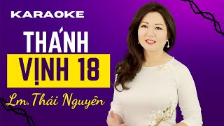 Thánh Vịnh 18  KARAOKE  Đáp Ca Chúa Nhật 3 Mùa Chay Năm B  Lm Thái Nguyên thanhvinhdapca [upl. by Assiron]