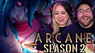 Arcane SEASON 2 Official Teaser Trailer Reaction  NETFLIX [upl. by Korry710]