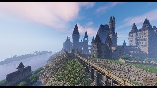 Minecraft Hogwarts With Shaders W DOWNLOAD Links in the Description [upl. by Rora]