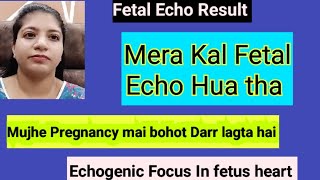 Fetal Echogenic Intracardiac Focus  Ultrasound  Anomaly  Case 261 [upl. by Ames]