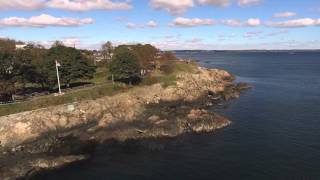 Marblehead MA Fort Sewall Drone footage [upl. by Alegnatal]