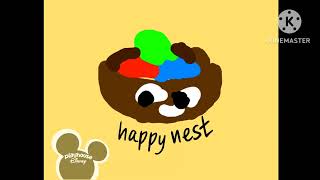 wlidbrain logo happy nest logo playhouse Disney originals logo remake [upl. by Neyugn]