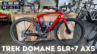 Trek Domane SLR  7 AXS All Ride Now TV [upl. by Aeiram]