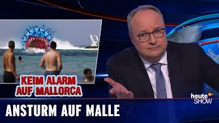 Über Ostern auf Mallorca Deutschland wandert aus  heuteshow vom 19032021 [upl. by Vern]