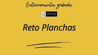 Reto Planchas [upl. by Esma]