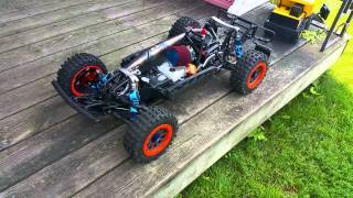 Hpi baja 5sc with a Zenoah G32 and Bartolone pipe [upl. by Culbertson]