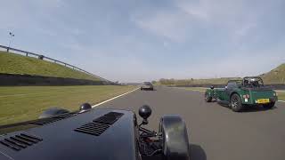 Caterham 620R at Knockhill Leven open trackday [upl. by Sualokin]