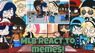 MLB react to memes  Gacha Club [upl. by Akiehsat]