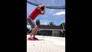 Sluggers batting cages in Tamiami Park [upl. by Hillell]