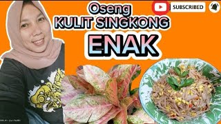 Oseng Kulit Singkong fypシ゚viral cooking demenmakan fyp makanrecehtrans7 [upl. by Noellyn]