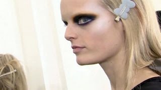 Hanne Gaby Odiele  Model Talk  Fashion Week FallWinter 201213  FashionTV [upl. by Skerl]