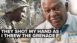 MEDAL OF HONOR Green Beret Shot 3x SingleHandedly Destroys Enemy Position  Melvin Morris [upl. by Bate]