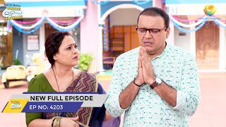 FULL EPISODE 4203 Bhide ko Aaya Bura Sapna Taarak Mehta Ka Ooltah Chashmah  तारक मेहता [upl. by Hakaber]