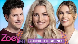 ‘Zoey 101’ Cast Reunites BEHIND THE SCENES on NEW ‘Zoey 102’ Movie ☀️ [upl. by Priscilla]