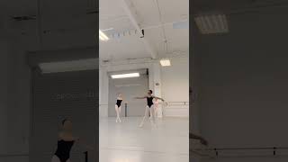 Regular Ballet Technique Class  Vaganova training in California dance ballet [upl. by Lectra]