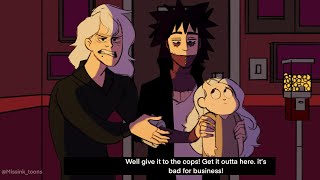 BNHA Tik Tok Animatic  Eri gets adopted by the League of Villains AU [upl. by Parsaye621]