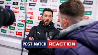 Carlos Corberán reacts to Stoke City draw 🗣 [upl. by Patterman]