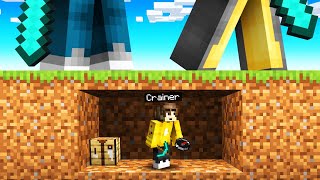 Speedrunner vs Hunters But Crainer CHEATS Minecraft [upl. by Tolman657]