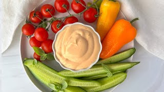 2 Ingredient Spicy Mayo 🤤 I will never buy storebought again shorts [upl. by Enrobialc]