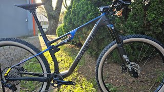 BICICLETA CALOI CARBON FS FULL SPORT TEAM RÉPLICA Avancini Team [upl. by Reld]