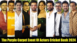 Sharad Kelkar Samir Kochhar Abhishek Malhan amp Others At The Purple Carpet Event [upl. by Ahsiemac]