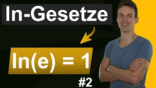 Logarithmusgesetze und Gesetze des natürlichen Logarithmus  Mit Übungsaufgaben und Lösungen  2 [upl. by Solahcin]