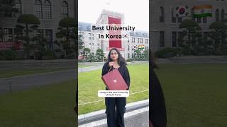 Best University in Korea 🇰🇷  Indian in Korea 🇮🇳🇰🇷 Nandini Kukreti studyinkorea [upl. by Kcirrej]