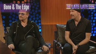 Bono and The Edge Interview and Performance  The Late Late Show [upl. by Petrie552]