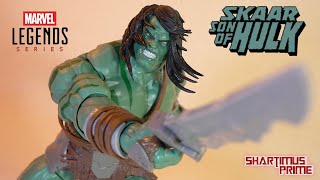 Marvel Legends Skaar Son of Hulk 2024 Comic Action Figure Review [upl. by Sirc42]