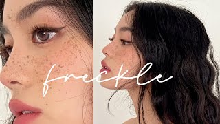 Everyday Freckle Makeup ♡ grwm [upl. by Adall]