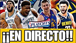 🟡 ¡¡¡EN DIRECTO 🚨DENVER NUGGETS vs MINNESOTA TIMBERWOLVES 🔥 NBA PLAYOFFS 2024 EN VIVO  PARTIDO 7 [upl. by Nyllek]